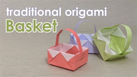 What is an Origami Basket: A Creative Journey of Paper Folding – easy ...