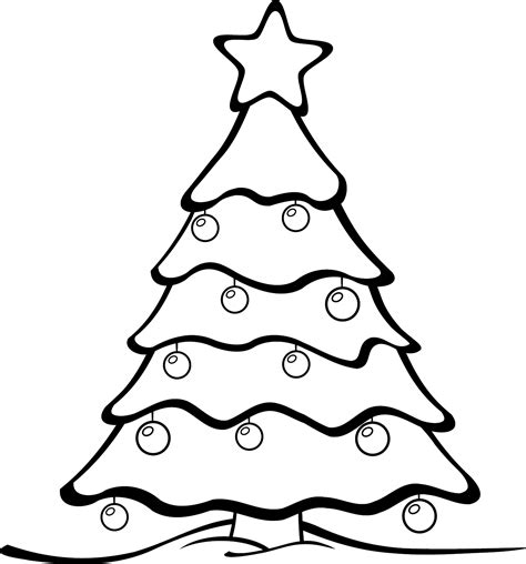 Christmas Tree Drawing S - Cliparts.co