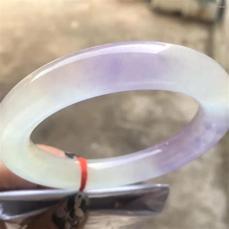 Certified Myanmar Purple Jadeite Lavender Jade Bangle For Women Grade A ...