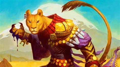 DnD Leonin 5e race guide – names, traits, and classes