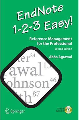 Buy Endnote 1-2-3 Easy!: Reference Management For The Professional Book ...