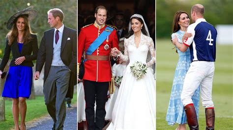 Prince William and Princess Kate's love story in 15 sweet photos