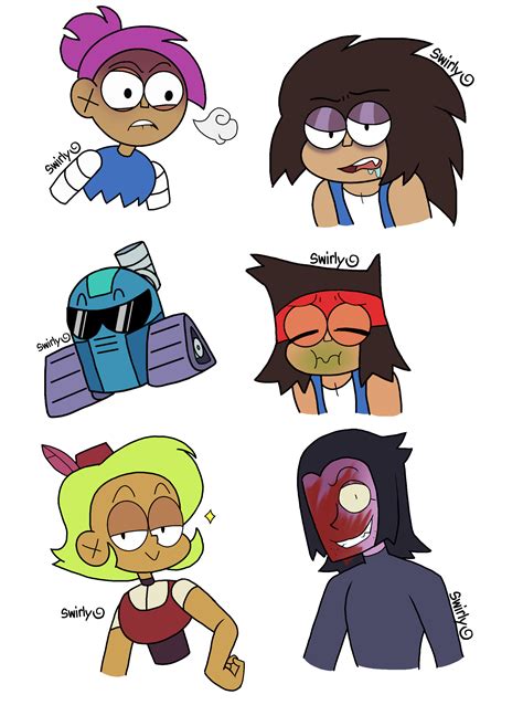 OK KO Expressions Batch 1 by XxSwirlyxX on DeviantArt