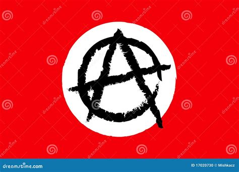 Anarchy flag stock vector. Image of chaos, abstract, circle - 17020730