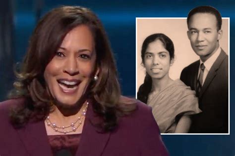 Who are Kamala Harris’ parents and where are they from?