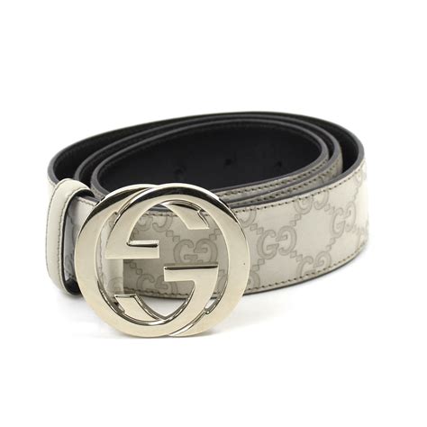 White Gucci Belt For Men | Paul Smith