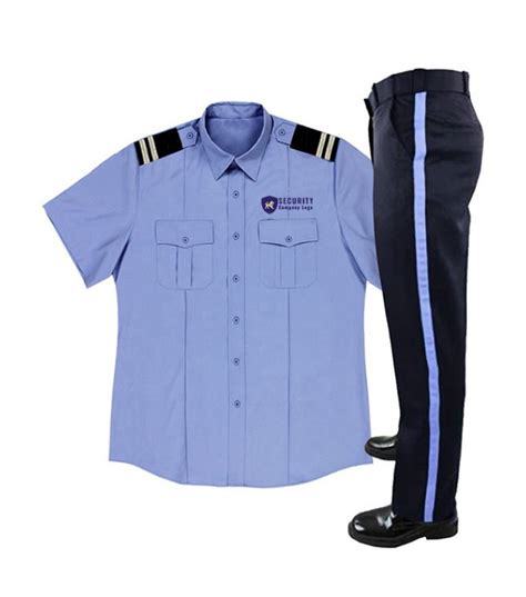 Security Officer Uniform Shirt & Trouser Set - Uniform Tailor