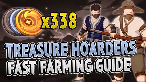 Treasure Hoarders All locations FAST FARMING ROUTE | Genshin Impact 2.1 ...