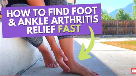 TOP 5 Exercises for FOOT & ANKLE ARTHRITIS RELIEF - YouTube