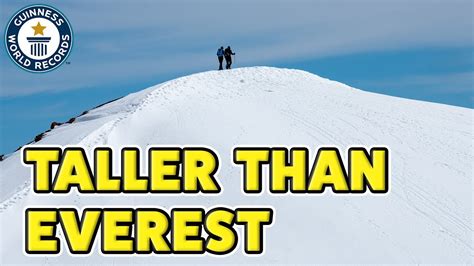 The World's Tallest Mountain - Guinness World Records - YouTube