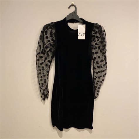 Women Zara Dress Black Size M