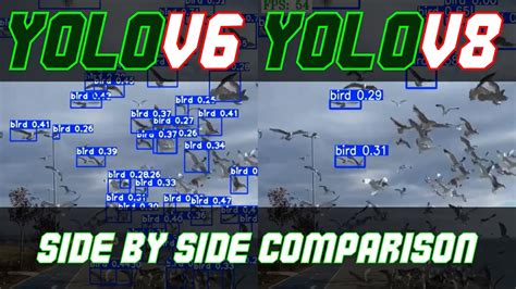 YOLOv6 v3.0 vs YOLOv8 Side-by-side Comparison - YouTube