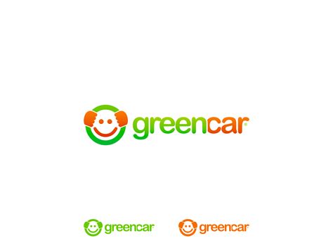 Green Car Logo