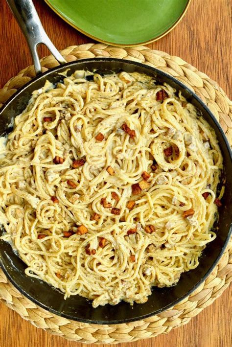 Easy Vegan Carbonara - Vegan on Board