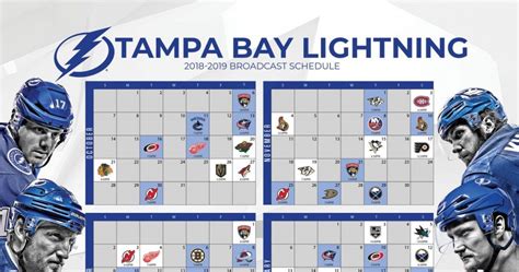 Tampa Bay Lightning Printable Schedule - Printable Schedule