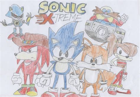 Sonic Xtreme by CJPrime93 on DeviantArt