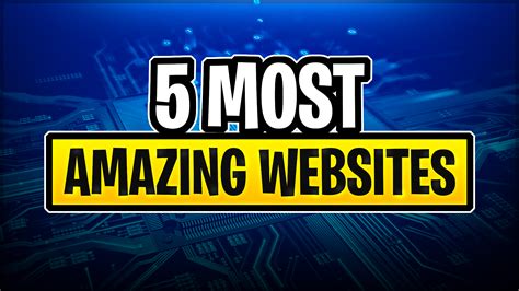 5 Most Amazing and Cool Websites on the Internet - Basant Bhat