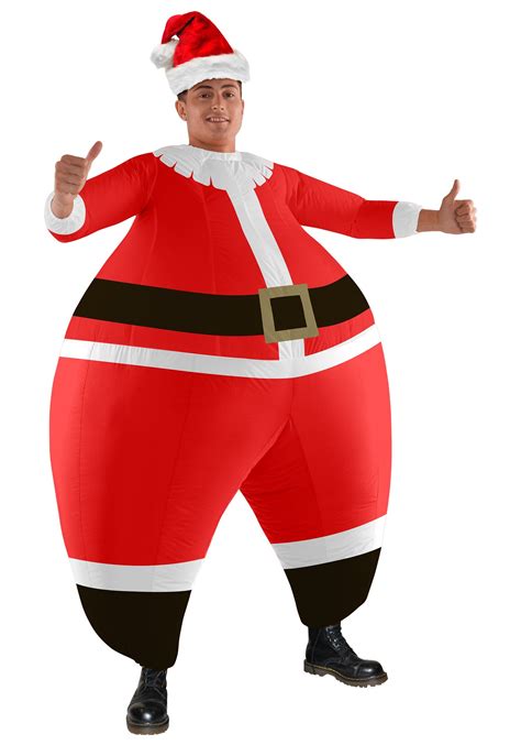 Funny Adult Santa Bouncer Costume