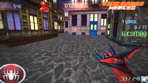 Spiderman Shooting Game - Play Free Online For Kids - YouTube