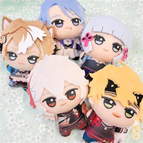 Genshin Impact Banpresto Chibigurumi Plush Keychain Ayato Ayaka Thoma ...