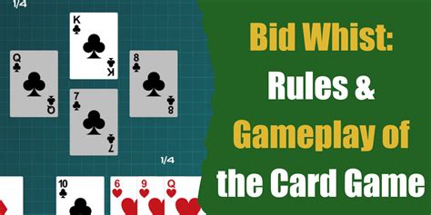 Bid Whist: Rules & Gameplay of the Card Game - Bar Games 101