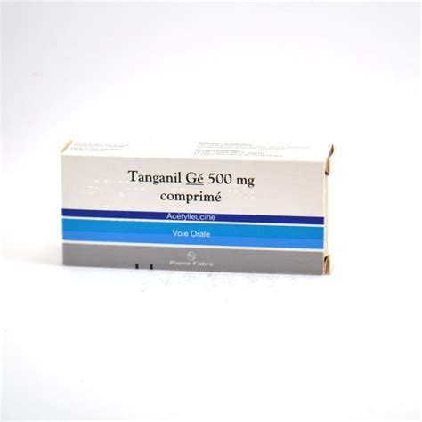 Tanganil Gé Acetylleucine 500mg, Treatment of vertigo for adults, 30 ...