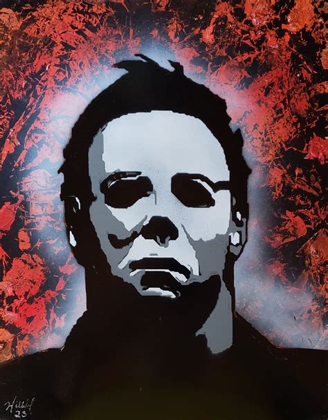 Michael Myers Halloween 1 - Steel City Spray Art