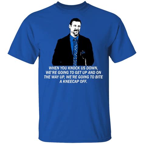 Dan Campbell Head Coach Bite A Kneecap Shirt | Allbluetees.com