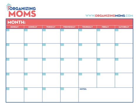 Free Printable Customizable Calendar