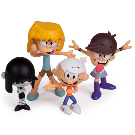 The Loud House Figure 4 Pack...B07H3ZKLR9 | Encarguelo.com