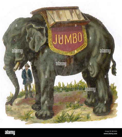 Jumbo the Elephant Stock Photo - Alamy