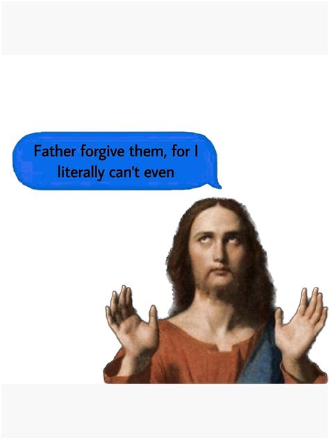 "Jesus OMG Waffles funny new year 2023 meme tiktok" Art Print for Sale ...