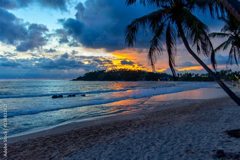 beautiful beaches of sri lanka Stock Photo | Adobe Stock