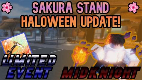 Sakura Stand: NEW HALLOWEEN UPDATE! Whats new? - YouTube