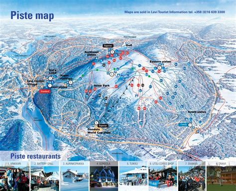 Levi Trail map - Freeride