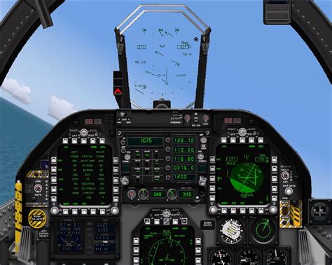 Jet Airlines: F/A-18 Hornet Cockpit