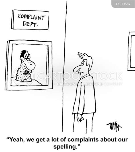 Complaint Department Cartoons and Comics - funny pictures from CartoonStock