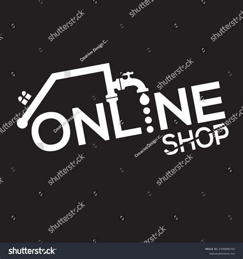 Creative Shop Logo Design Professional Logo Stock Illustration ...