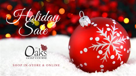 Holiday Savings at The Oaks - The Oaks