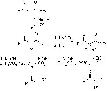 Acetoacetic Ester Synthesis - Chemical Reactions, Mechanisms, Organic ...