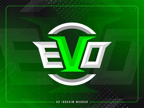 EVO E-sports Logo design by Kh. Ibrahim Mahbub on Dribbble