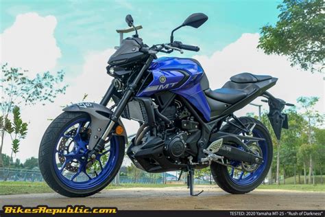 TESTED: 2020 Yamaha MT-25 – “Rush of Darkness” - Motorcycle news ...