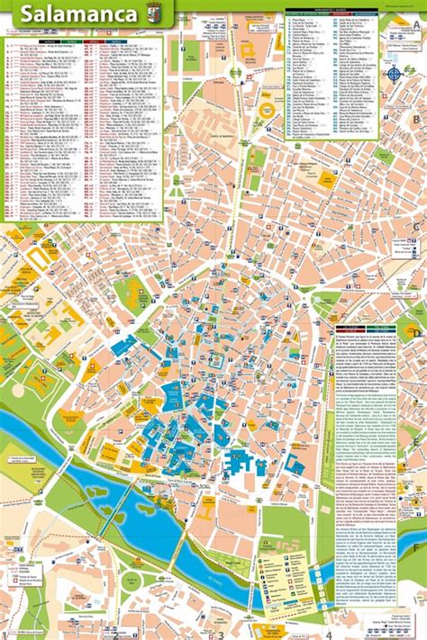 Mapas Detallados de Salamanca para Descargar Gratis e Imprimir