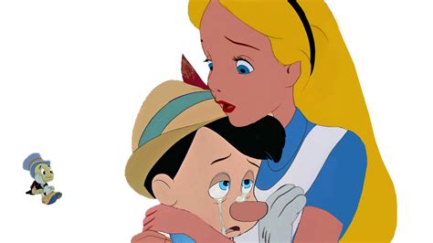 Alice Comforting Pinocchio Png by MaxGoudiss on DeviantArt