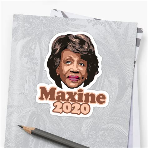 "MAXINE 2020" Sticker by popdesigner | Redbubble