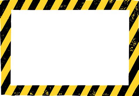 Caution Tape Border Clip Art