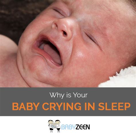 Why is Your Baby Crying in Sleep? - Babyzeen