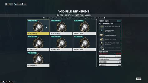 2 Soma Prime Blueprints in Relics' drop tables - General - Warframe Forums