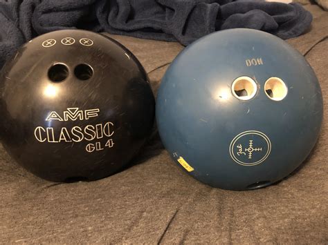 Does anybody know anything about these two bowling balls? : r/Bowling