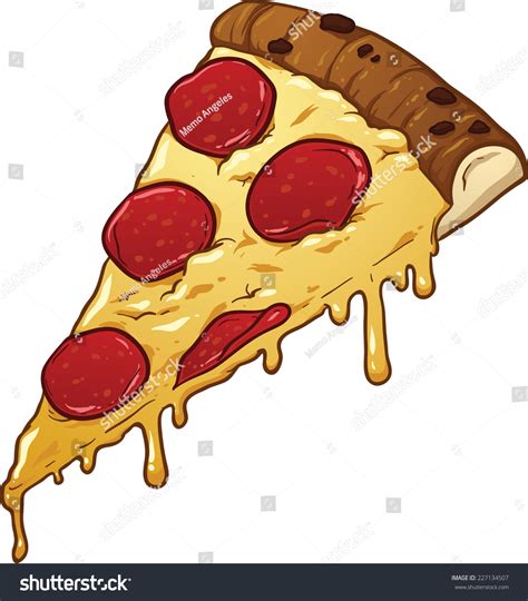 Pizza Slice Cartoon